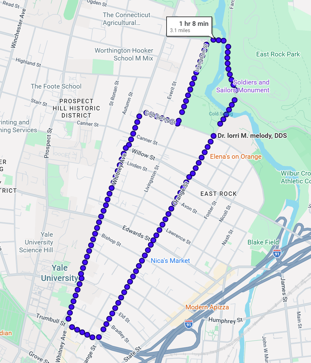 East Rock Summit Run